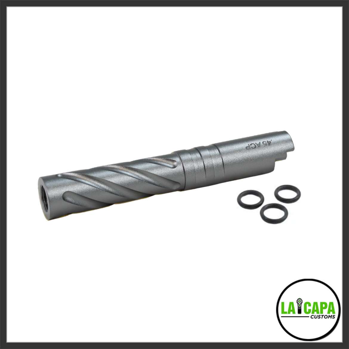 LA Capa Customs 4.3 Aluminum Tornado Threaded Outer Barrel LA Capa Customs 4.3 Aluminum Tornado Threaded Outer Barrel